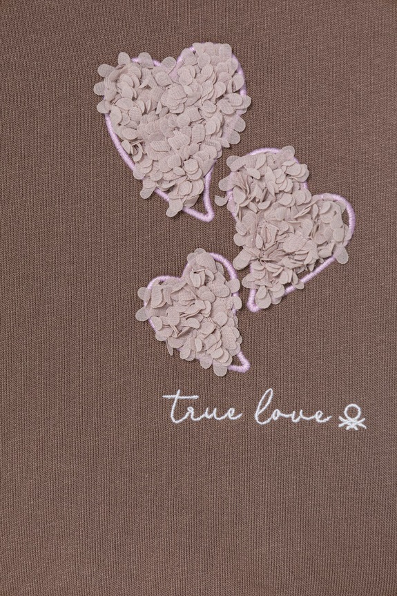 Хлопчик United Colors of Benetton кофта дитяча бавовняна 3J68G10M3.P.Stagionale коричневий