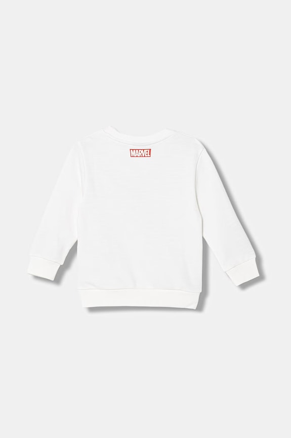 United Colors of Benetton bluza dziecięca z bawełny 31A6G10MM.P.Stagionale biały SS26