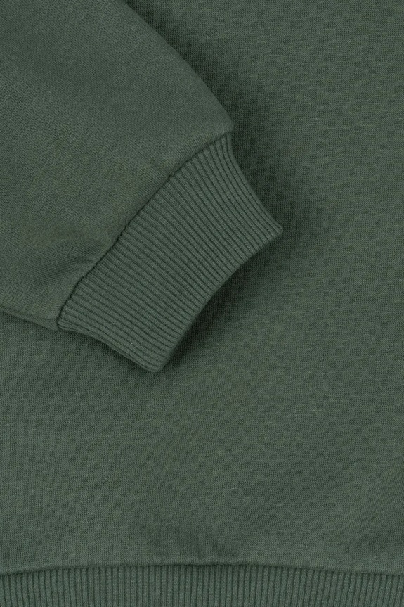 Konges Sløjd bluza dziecięca bawełniana LOU SWEAT SHIRT OCS KS105451.PPY2 zielony