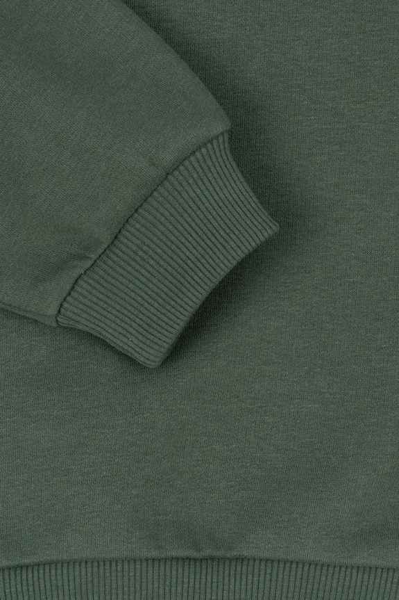 Konges Sløjd bluza dziecięca bawełniana LOU SWEAT SHIRT OCS KS105451.PPY2 zielony