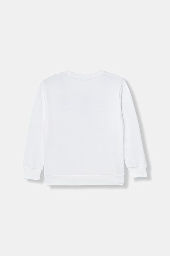 United Colors of Benetton mikina detská bavlnená 3J68C10S1.G.Stagionale biela SS26