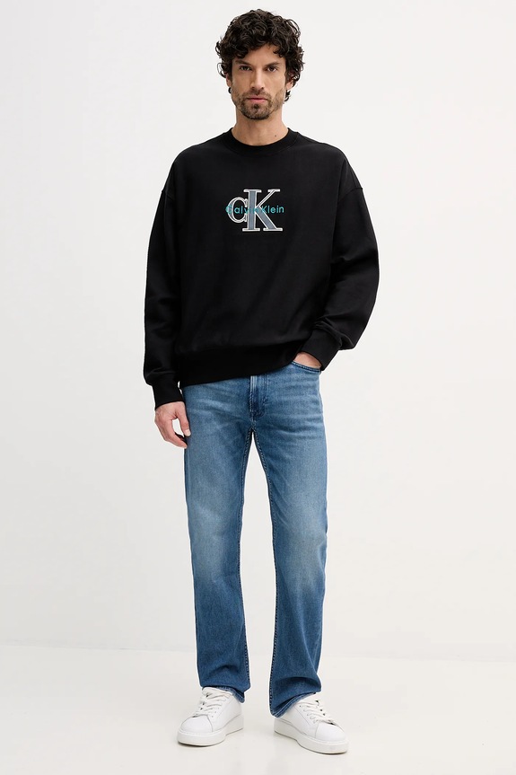 Calvin Klein Jeans bluza LV04RE200G czarny SS26