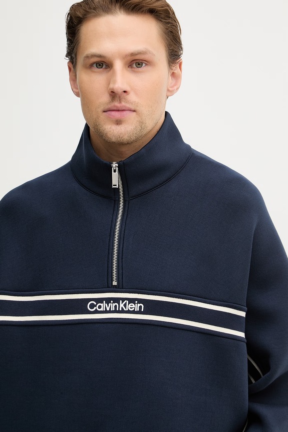 Calvin Klein Jeans bluză bleumarin LV04RE221G