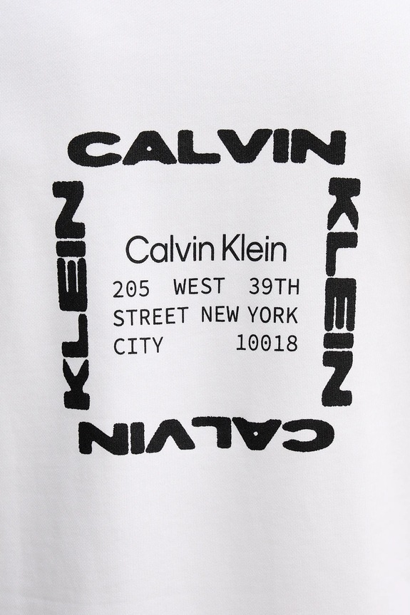 Calvin Klein Jeans bluza bawełniana LV04RE254G beżowy