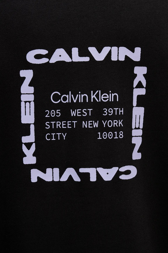 Calvin Klein Jeans bluza bawełniana LV04RE254G czarny