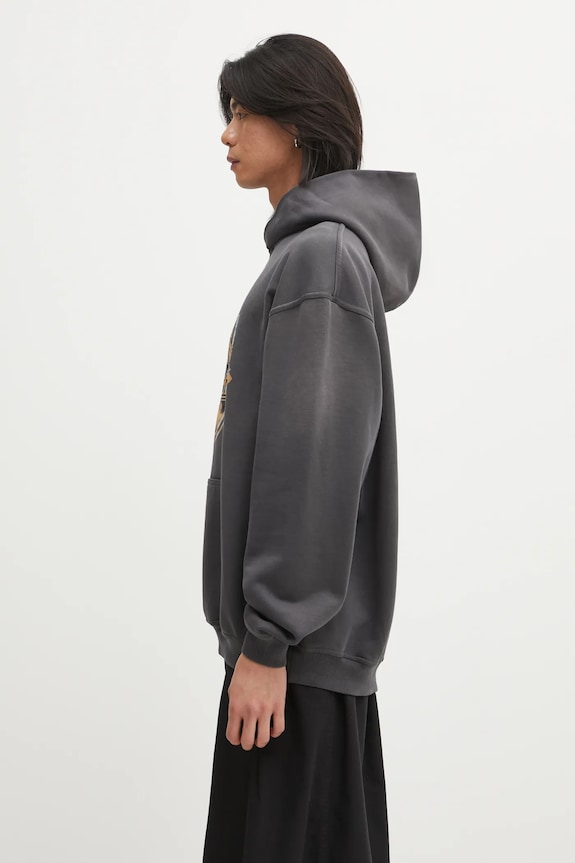Represent felpa in cotone Golden Tour MLM100822.46 grigio SS26