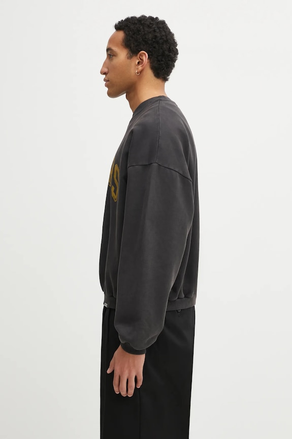Represent felpa in cotone Owners OCM100046.02 grigio SS26