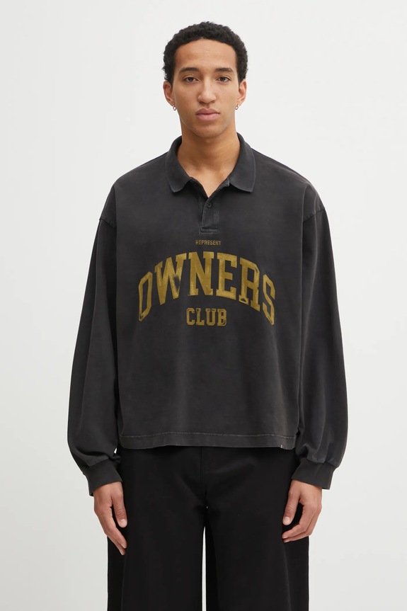 Represent cotton sweatshirt Owners Rugby without gray OCM100048.02