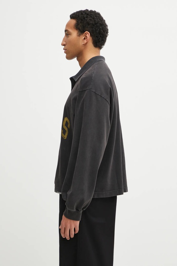 Represent cotton sweatshirt Owners Rugby OCM100048.02 gray SS26