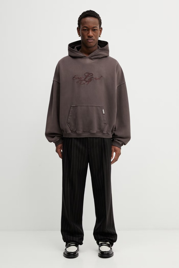Represent felpa in cotone England MLM100871.17 marrone