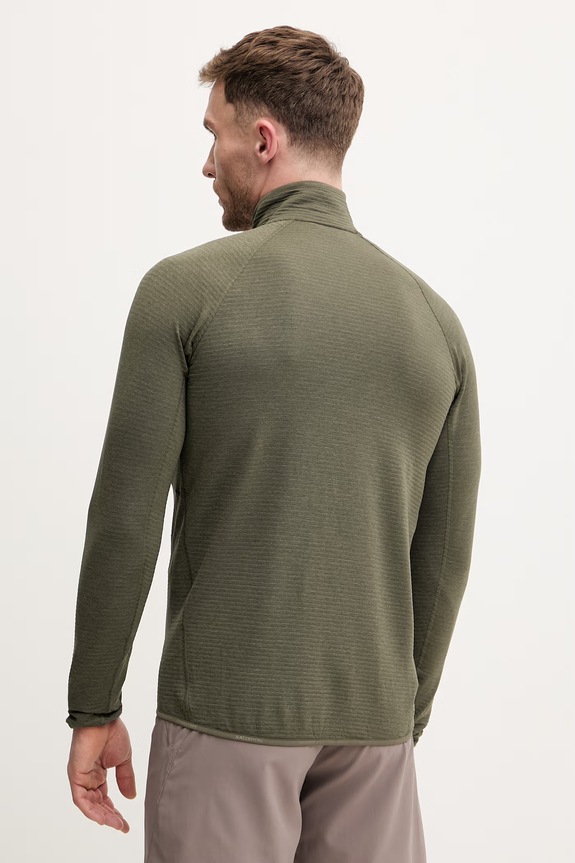 Odzież Salomon bluza treningowa ESSENTIAL LIGHTWARM LC2443700 zielony