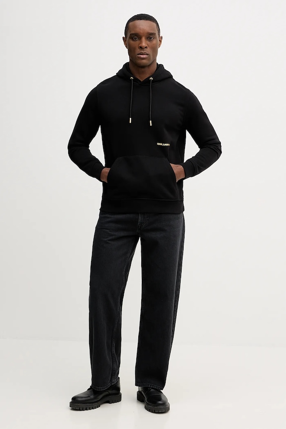 Mikina Karl Lagerfeld 561910.705005 čierna SS26