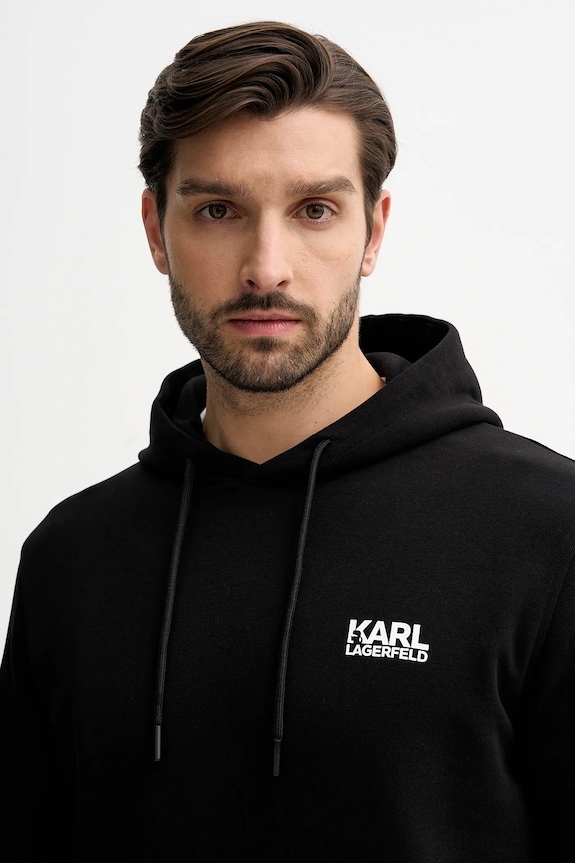 Bavlněná mikina Karl Lagerfeld černá 561917.705781