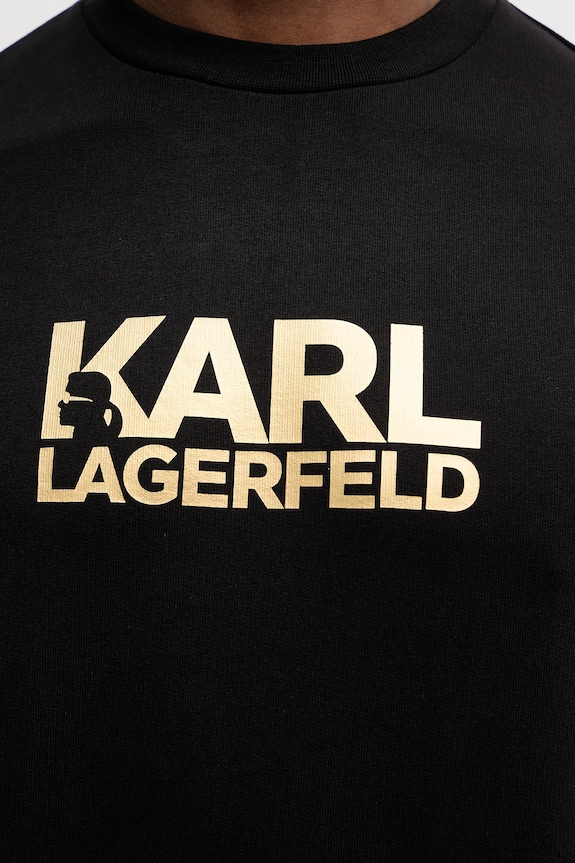 Bavlnená mikina Karl Lagerfeld 561917.705780 čierna