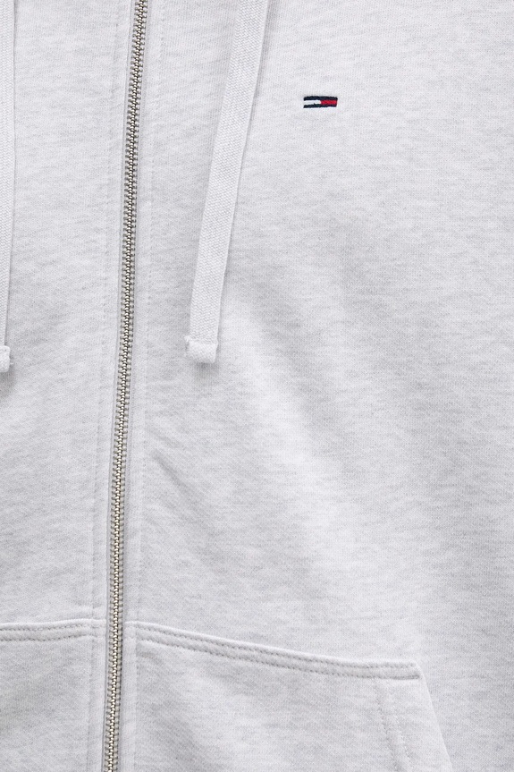 Bavlněná mikina Tommy Jeans DM0DM21814 šedá