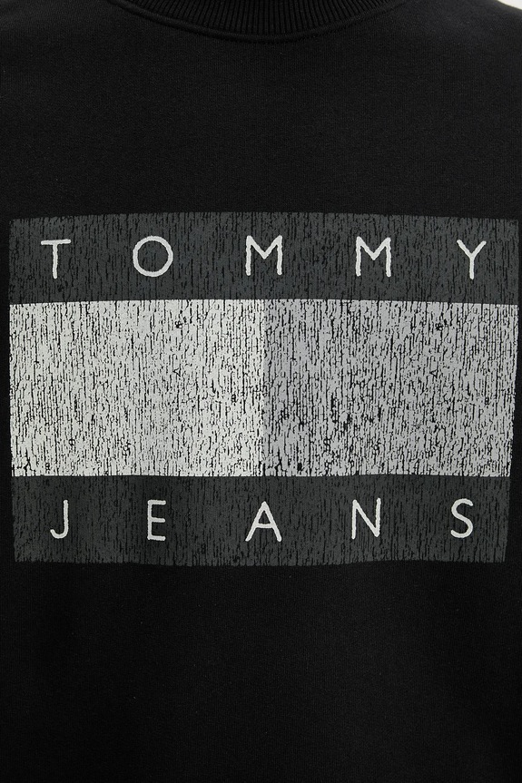 Pamučna dukserica Tommy Jeans DM0DM22384 crna