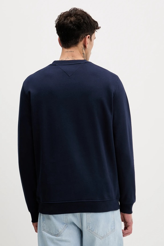 Oblečení Bavlněná mikina Tommy Jeans DM0DM22643 námořnická modř