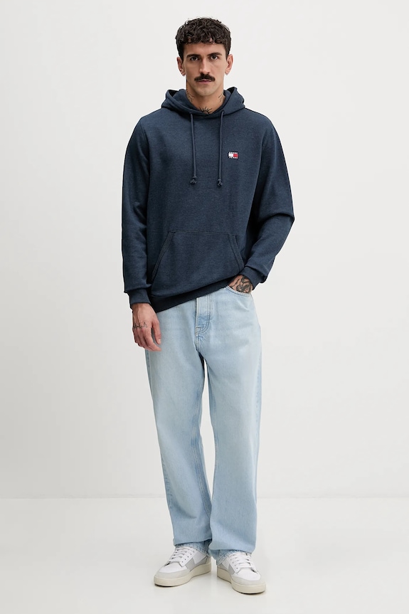 Mikina Tommy Jeans DM0DM22666 námořnická modř SS26