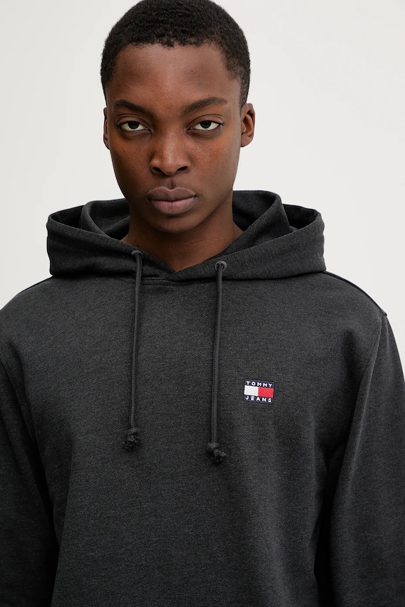 Μπλούζα Tommy Jeans γκρί DM0DM22666