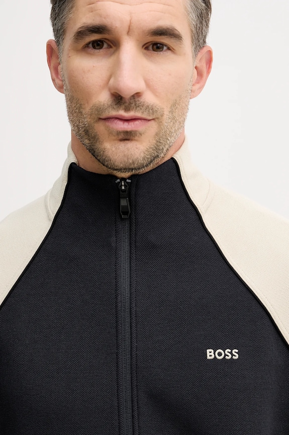 BOSS Green bluză SW_Join Skaz bleumarin 50553566
