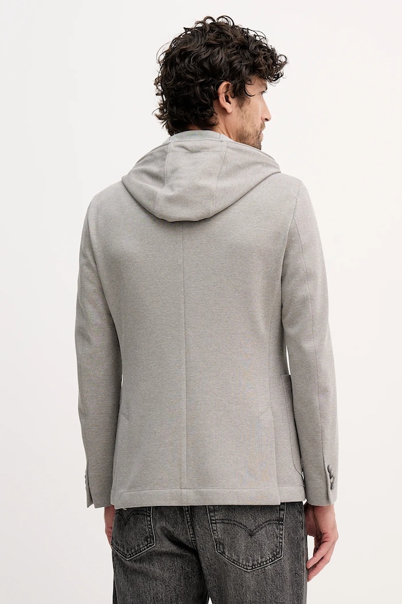 Oblečenie Sako BOSS C-Hanry-J-Hoodie253F 50562499 sivá