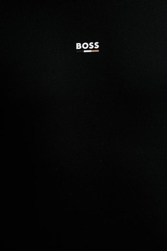 BOSS hanorac lounge din bumbac Iconic Sweatshirt 50554836 negru