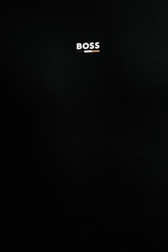BOSS hanorac lounge din bumbac Iconic Sweatshirt 50554836 negru