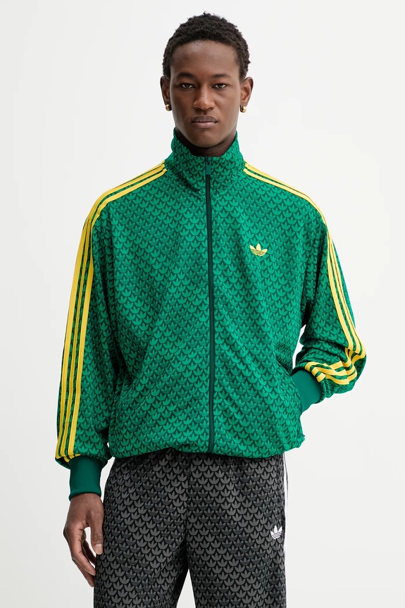 adidas Originals bluza Firebird bez kaptura zielony KD0382