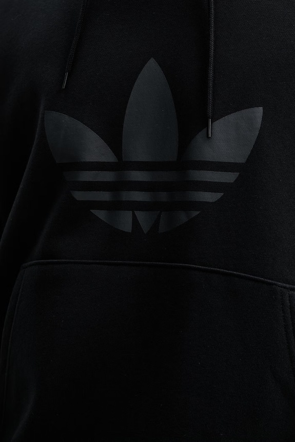 Βαμβακερή μπλούζα adidas Originals Adicolor KE0872 μαύρο