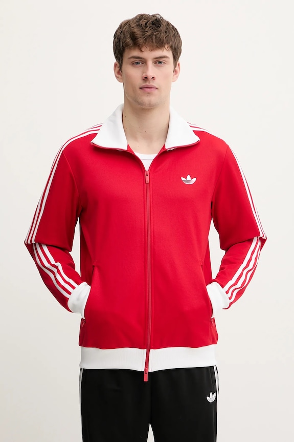 Pulover adidas Originals Beckenbauer Drugo rdeča KE3525
