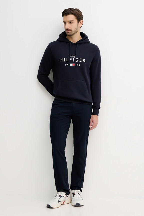 Μπλούζα Tommy Hilfiger MW0MW41427 σκούρο μπλε SS26