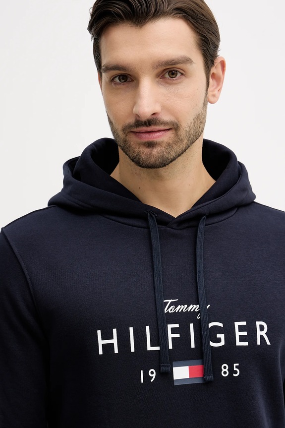 Μπλούζα Tommy Hilfiger σκούρο μπλε MW0MW41427