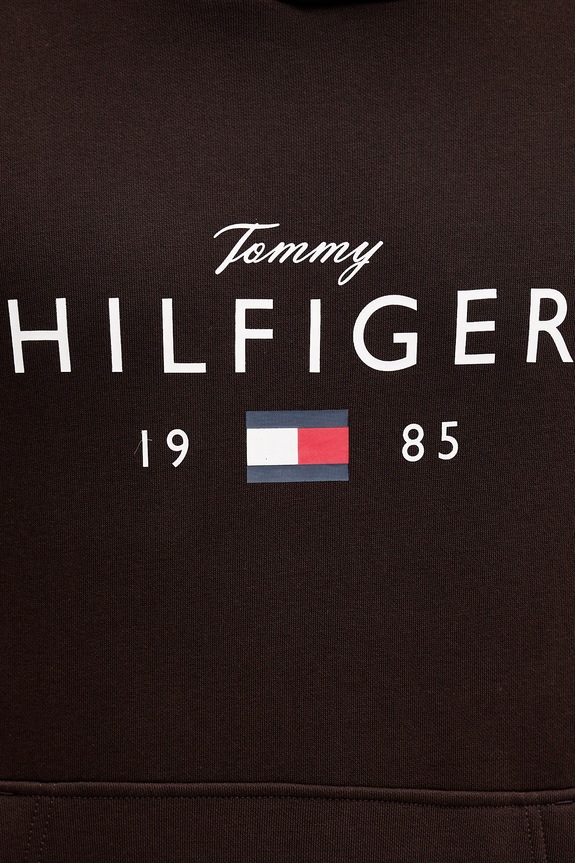 Μπλούζα Tommy Hilfiger MW0MW41427 καφέ