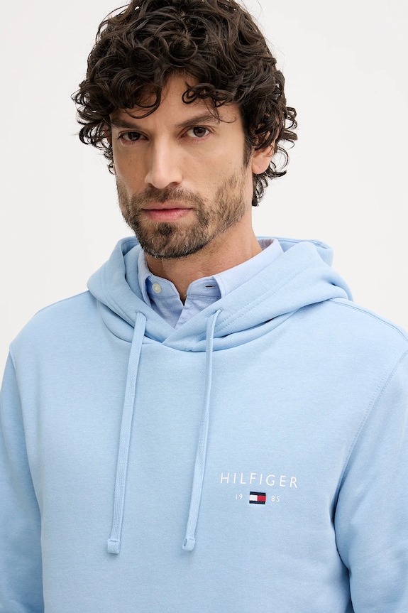 Mikina Tommy Hilfiger modrá MW0MW41429