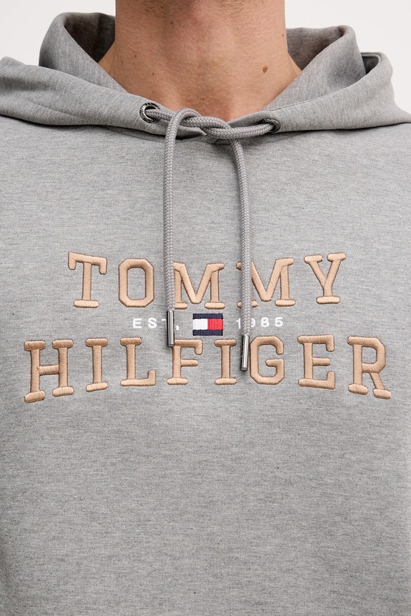Mikina Tommy Hilfiger MW0MW42528 sivá