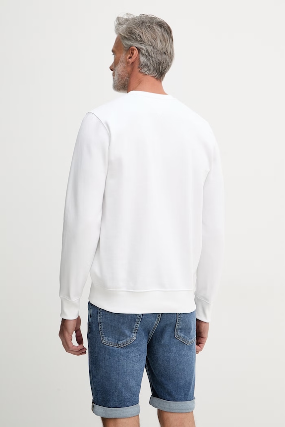 Oblečenie Tommy Hilfiger mikina pánska MW0MW42778 biela
