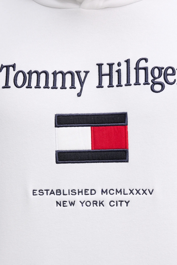 Μπλούζα Tommy Hilfiger MW0MW42735 λευκό
