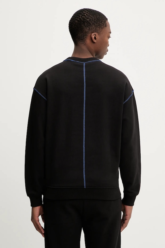 Îmbrăcăminte HUGO Blue hanorac de bumbac Nothalic 50553505 negru
