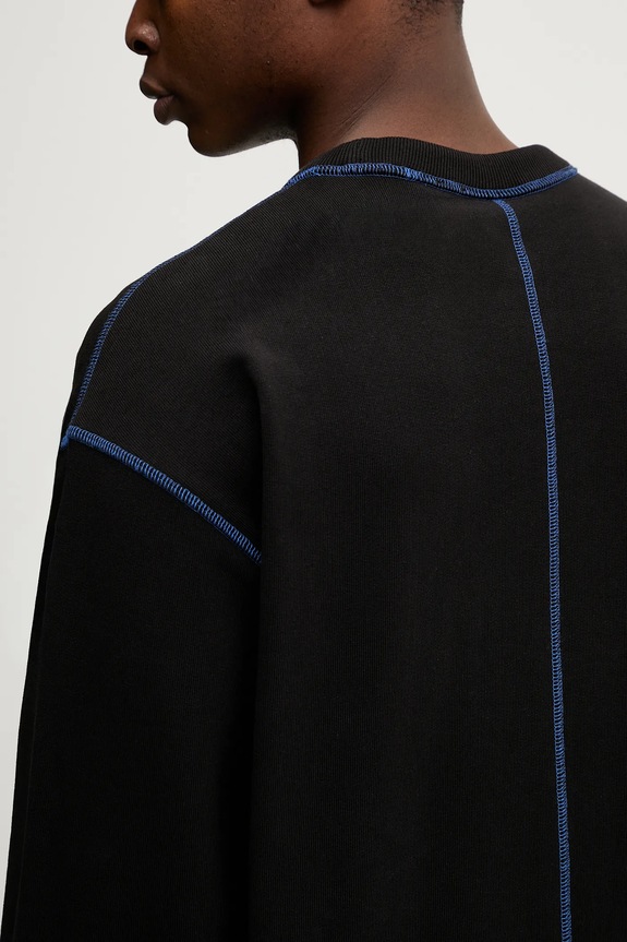 HUGO Blue hanorac de bumbac Nothalic 50553505 negru