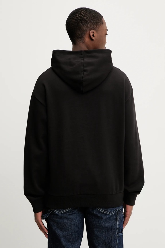 Îmbrăcăminte HUGO Blue hanorac de bumbac Nayohood 50556613 negru