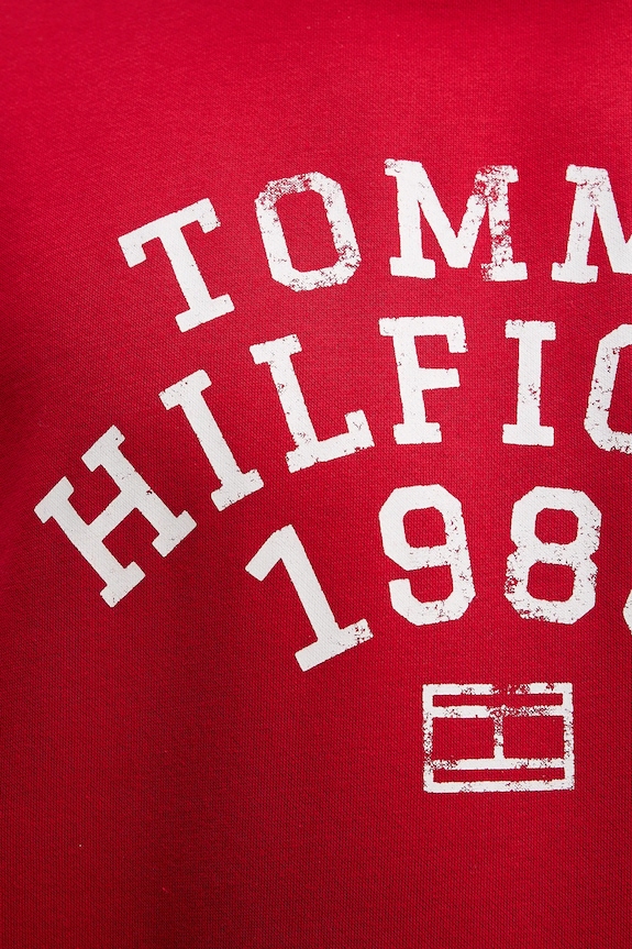 Mikina Tommy Hilfiger MW0MW41426 červená