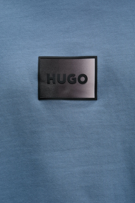 HUGO hanorac de bumbac Danotop 50553134 albastru