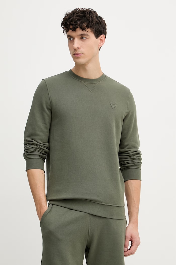 Guess bluză imprimeu verde M6RQ08.KCN01