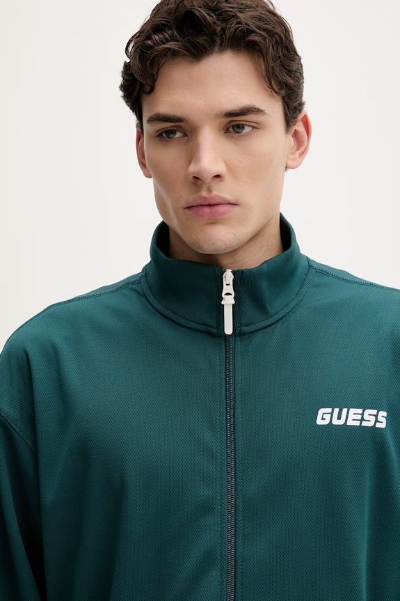 Μπλούζα Guess LANSA τιρκουάζ Z6RQ06.KD482