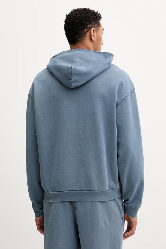 Дрехи Памучен суичър Guess NAWAT Z6RQ10.KD371 син