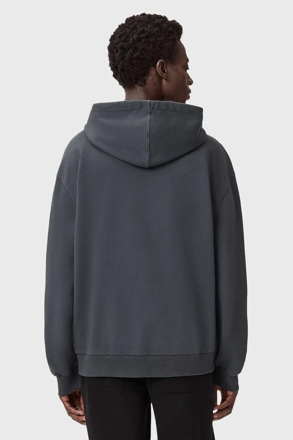 Βαμβακερή μπλούζα AllSaints M018ND μαύρο SS26