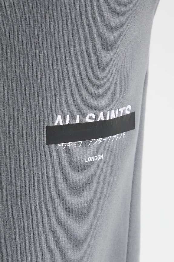 Bavlněná mikina AllSaints šedá M035TB