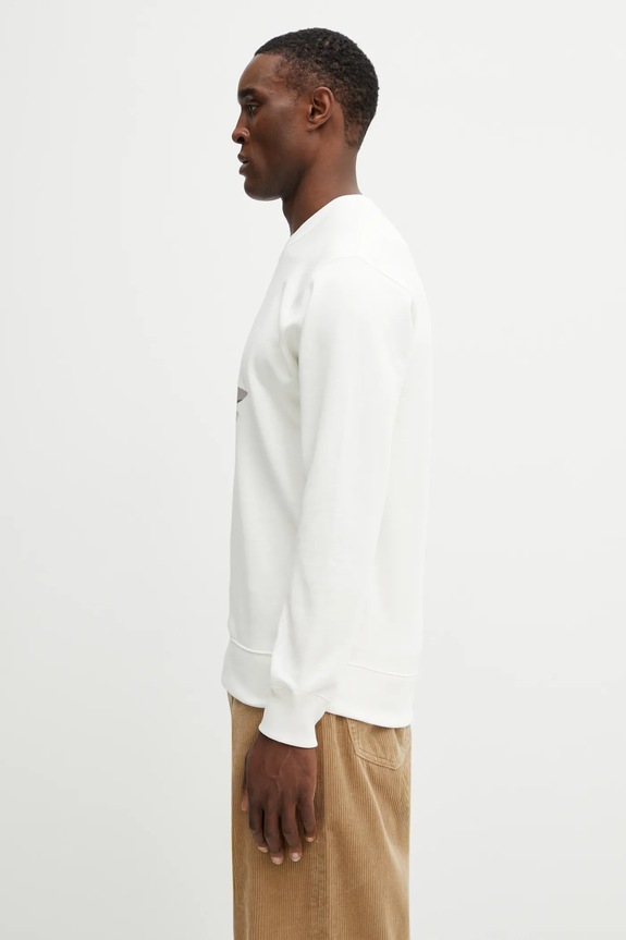 Drôle de Monsieur felpa in cotone Sweatshirt LHomme Au Tableau J.SW187.CO127.OW beige SS26