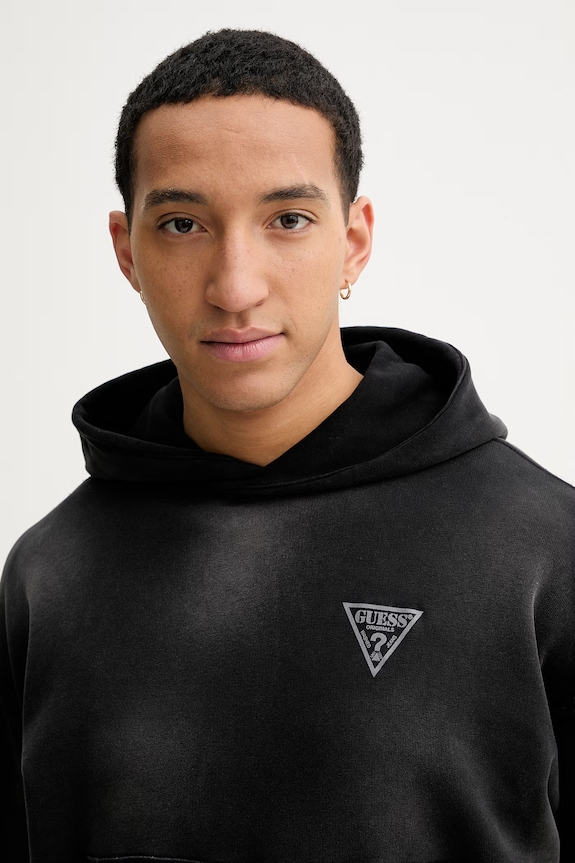 Guess Originals hanorac de bumbac negru M6RQ33.KCPR1