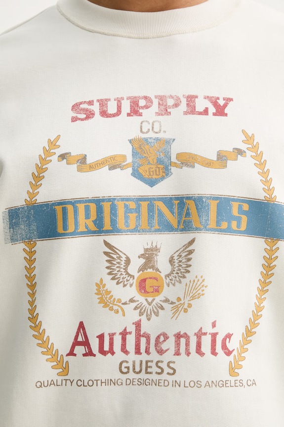 Guess Originals hanorac de bumbac M6RQ34.KCPR1 bej